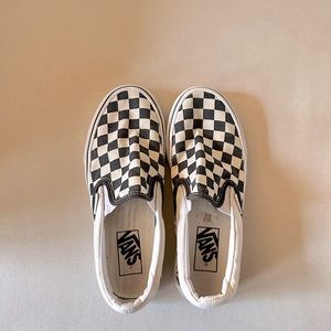 Checkered Vans